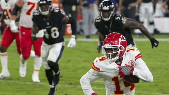 Chiefs WR Watkins (hamstring) out vs. Panthers (NFL)