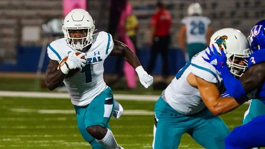 McCall paces No. 20 Coastal Carolina in rout of Georgia St. (College Football)