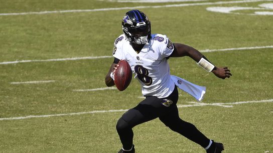 Ravens QB Jackson tops Vick for passing, rushing milestone (NFL)