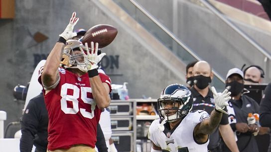 Eagles beat 49ers for first win, first place (NFL)