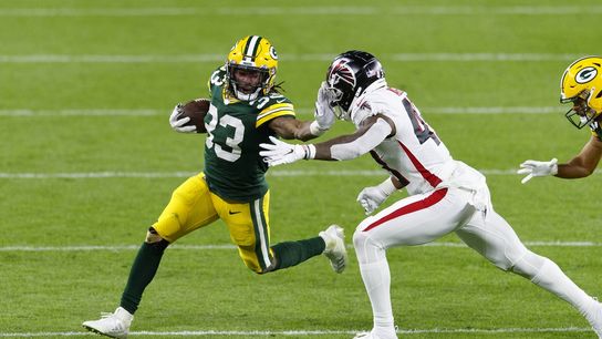 Packers RB Jones (calf) is game-time decision vs. Texans (NFL)