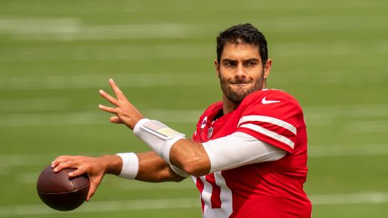 49ers unsure if QB Garoppolo will be available vs. Dolphins (NFL)