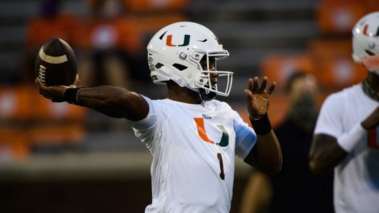 No. 11 Miami gets off to quick start in win over Virginia (College Football)