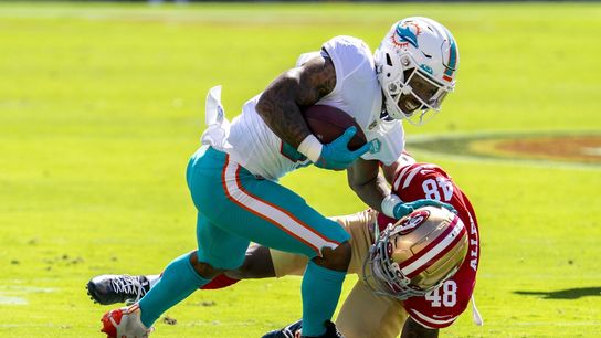 Dolphins activate RB Gaskin (knee) off injured reserve (NFL)
