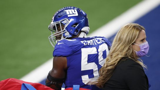 Giants LB Carter ruptures Achilles, needs surgery (NFL)
