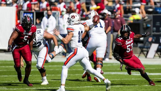 South Carolina tops No. 15 Auburn for first time since 1933 (College Football)