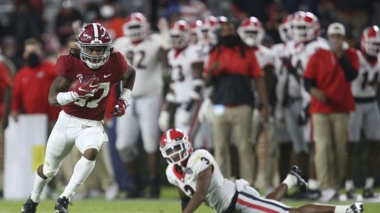 Alabama WR Jaylen Waddle game-time decision vs. Ohio State (College Football)