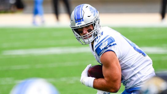Report: Lions release TE Jesse James (NFL)