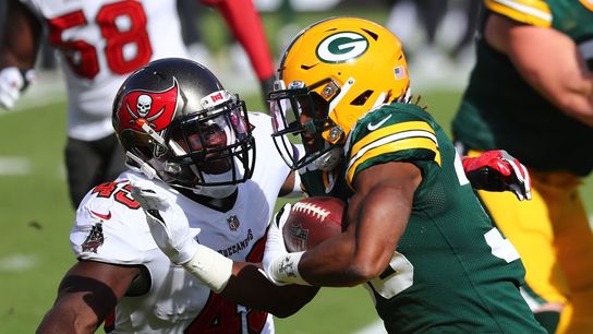 Packers RB Jones (calf) ruled out vs. Vikings (NFL)