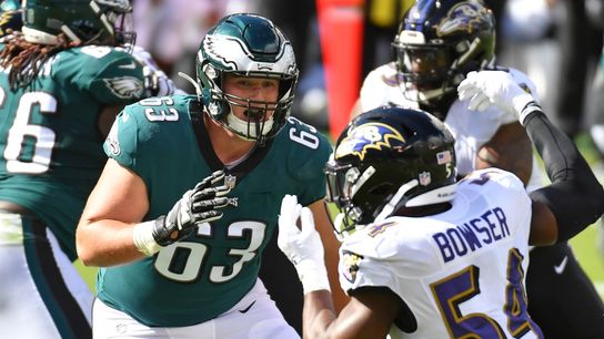 Report: Eagles RT Driscoll (MCL) out for season (NFL)