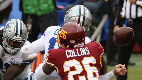 Washington S Collins carted off with ankle injury (NFL)