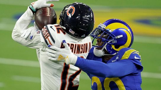 Bears WR Robinson clears concussion protocol (NFL)