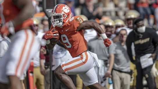 Clemson RB Etienne sets ACC rushing mark (College Football)
