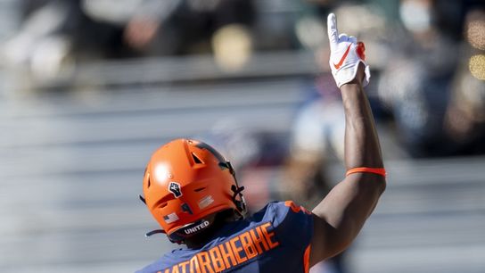 Illinois WR Imatorbhebhe enters 2021 NFL Draft (College Football)