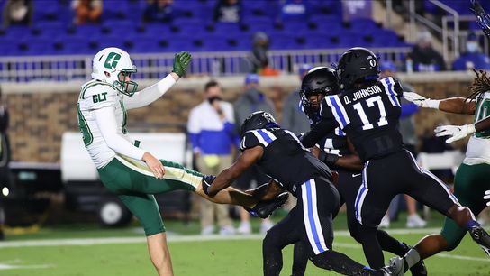 Duke runs over Charlotte behind five rushing TDs (College Football)