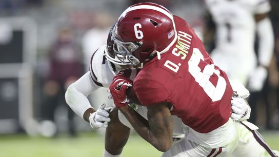Alabama's Smith sets SEC touchdown catches mark (College Football)