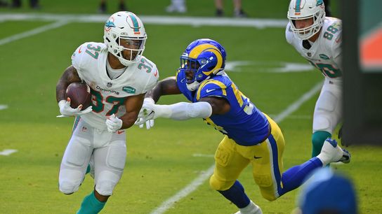 Dolphins place starting RB Gaskin on IR (NFL)
