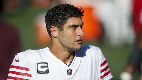 Jimmy Garoppolo says 49ers gave him heads up about QB pick (NFL)