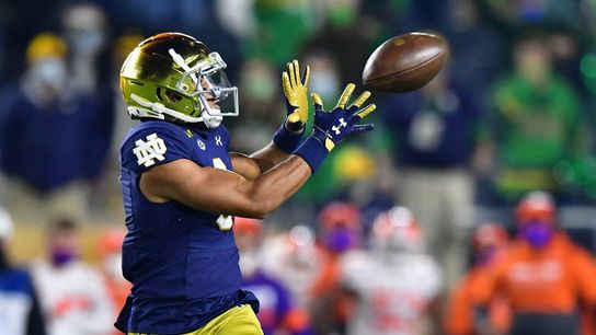 Notre Dame WR Avery Davis (ACL) out for season (College Football)