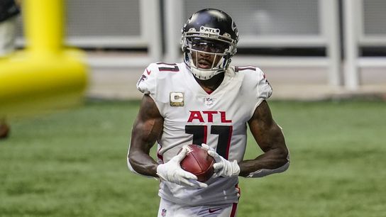 Falcons WR Jones (hamstring) ruled out for Sunday (NFL)