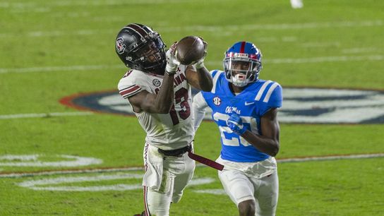Rebels ride record-setting offense past South Carolina (College Football)