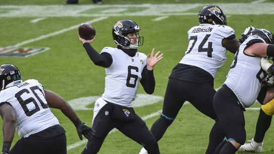 Jaguars QB Luton to start vs. Steelers (NFL)