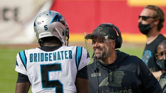 Panthers QB Bridgewater expected to play Sunday (NFL)