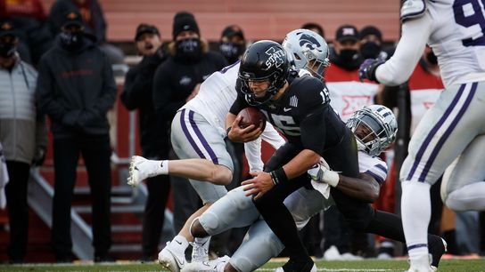 Purdy throws for 3 TDs as No. 17 Iowa St. blanks Kansas St. (College Football)