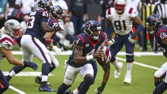 Texans ride Watson's sharp first half past Patriots (NFL)