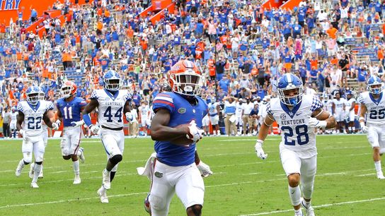 Trask, Pitts lead No. 6 Florida over Kentucky, 34-10 (College Football)