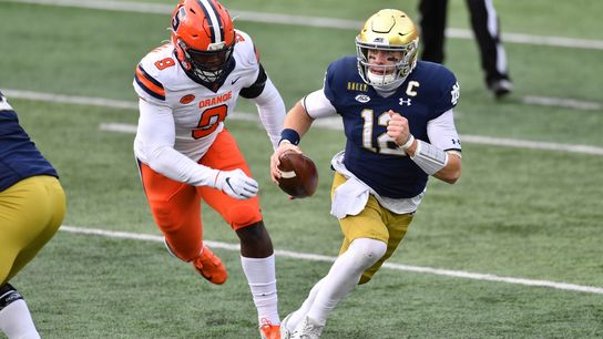Book (5 TDs) fuels No. 2 Notre Dame in rout of Syracuse (College Football)
