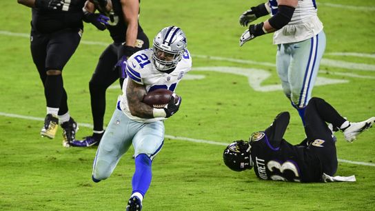 Cowboys RB Elliott (calf) questionable for Bengals (NFL)