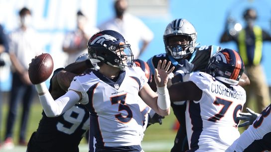 Lock tosses 4 TDs as Broncos outlast Panthers (NFL)