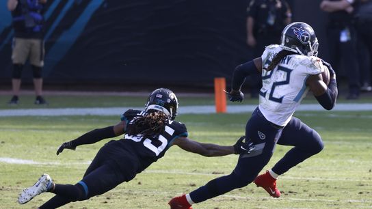 Henry runs wild as Titans rout Jaguars (NFL)
