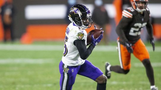 Ravens activate three WRs from reserve/COVID-19 list (NFL)