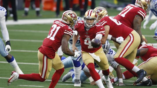 49ers place QB Mullens, RB Mostert on season-ending IR (NFL)