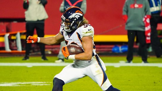 Broncos rule out RB Lindsay vs. Chargers (NFL)