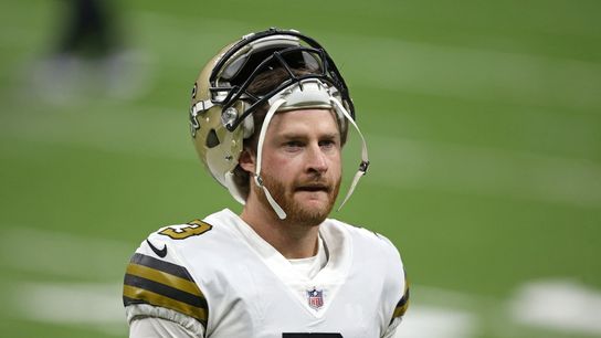 Saints K Wil Lutz suffers setback, done for season (NFL)