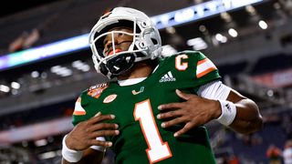 Miami QB D'Eriq King ices NIL deal with Panthers (College Football)