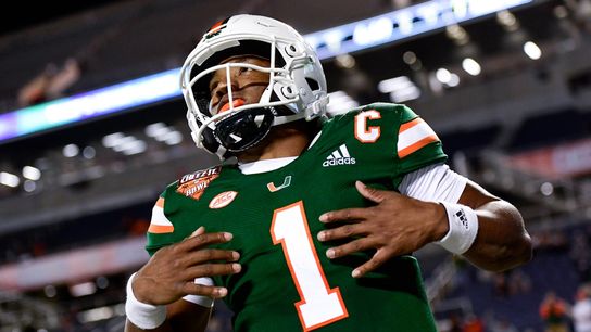 Miami QB King (torn ACL) expected to return in 2021 (College Football)