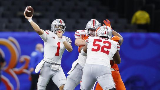 Ohio State's Day ‘definitely’ expects Fields to play in CFP title game (College Football)