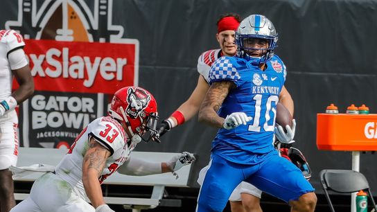 Rodriguez lifts Kentucky past No. 23 NC State in Gator Bowl (College Football)