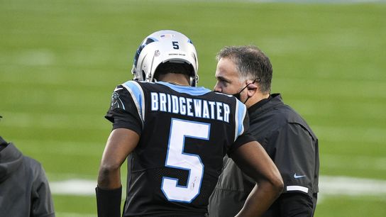 Panthers permit odd man out Teddy Bridgewater to seek trade (NFL)