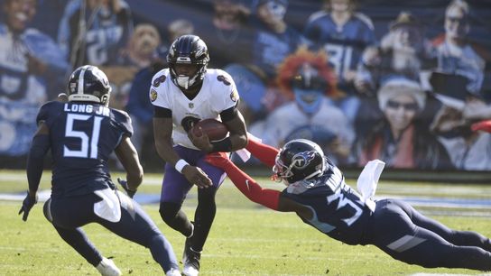 Lamar Jackson rushes Ravens past Titans (NFL)