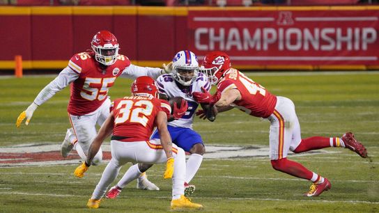 Chiefs S Tyrann Mathieu, DE Frank Clark return to practice (NFL)