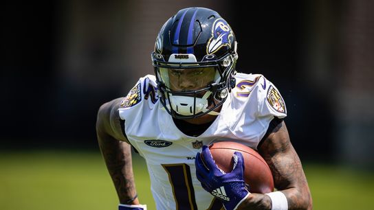 Ravens WR Rashod Bateman (groin) out 'not months, weeks' (NFL)