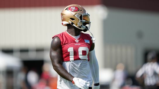 Niners WR Deebo Samuel sidelined with tight glute (NFL)