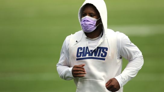 Giants RB Saquon Barkley (knee) making 'tangible' progress (NFL)