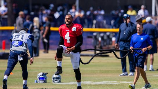 Cowboys QB Dak Prescott to increase practice activity (NFL)
