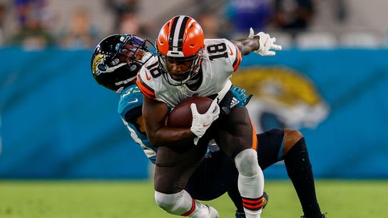 Browns release WR Davion Davis (NFL)